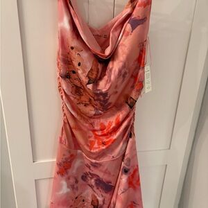 Abercrombie & Fitch Pink and Orange Mini Dress